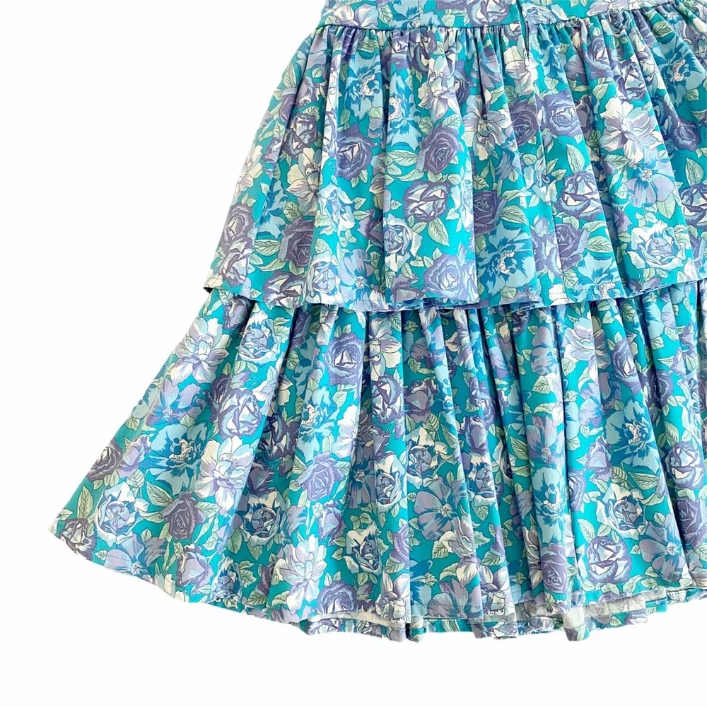 Laura Ashley Vintage Deadstock Tiered Floral | 8_5